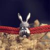 Mistletoe 925 Sterling Silver Adjustable Lovely Rabbit Bracelet