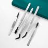 Jewelry Makers' Tweezers Set Handy Tweezers Tools Steel Tweezers for Crafts Stamp Collecting and Jewelry Making