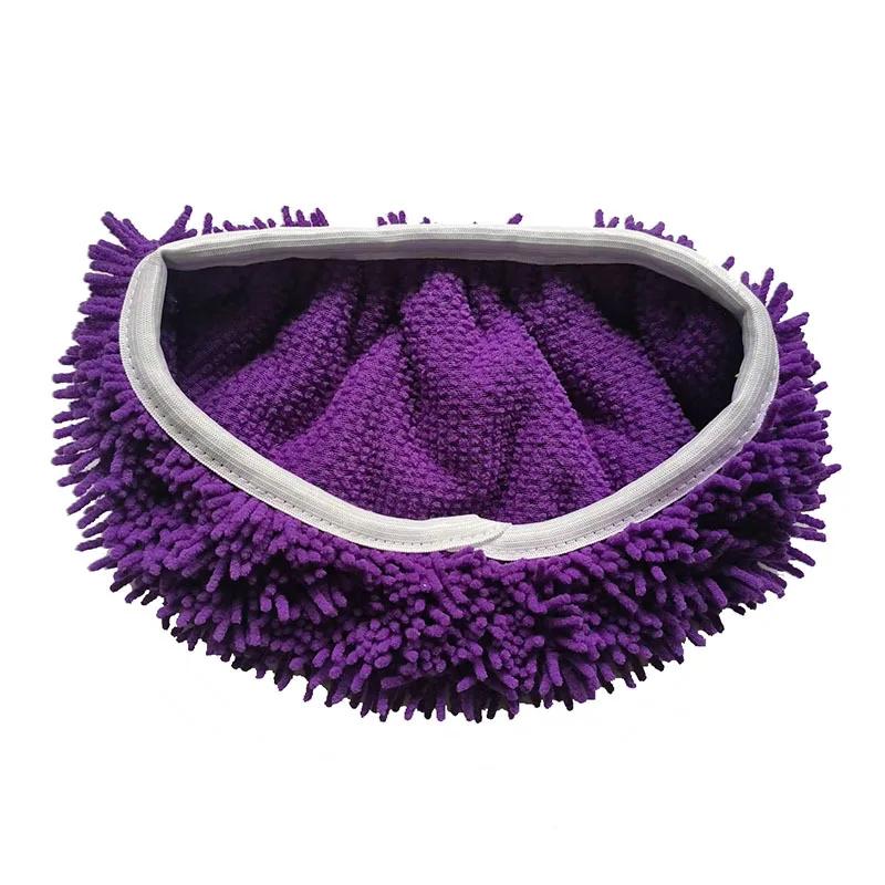 Microfiber Mop Cloth Absorbent Sponge Replacement Reusable Suitable for Swiffer Flat Mop Household Accessories Green Bathroom