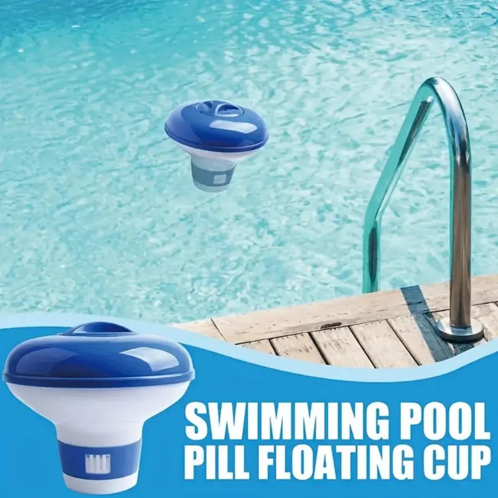 Chlorines Floater, Floating Chlorines Dispenser, Large Capacity And Adjustable Release Tablets For Swimming Pool