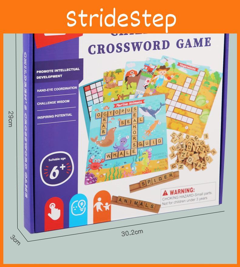 Kids Word Wooden Filling Toy For Preschool Educational Toy For Language Skills