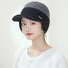 Winter Men's and Women's Thick Woolen Hats with Fleece To Prevent Cold and Keep Warm. Riding Windproof and Protective Knitted Hats
