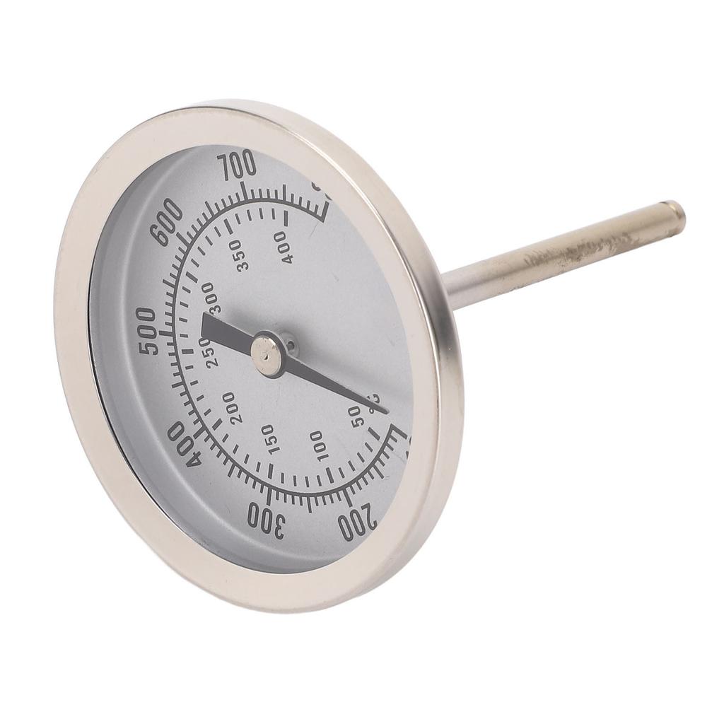 Dial Thermometer High Accuracy Dual Scale 100 To 800 Fahrenheit  50 To 400 Celsius  62mm Oven Temperature Meter