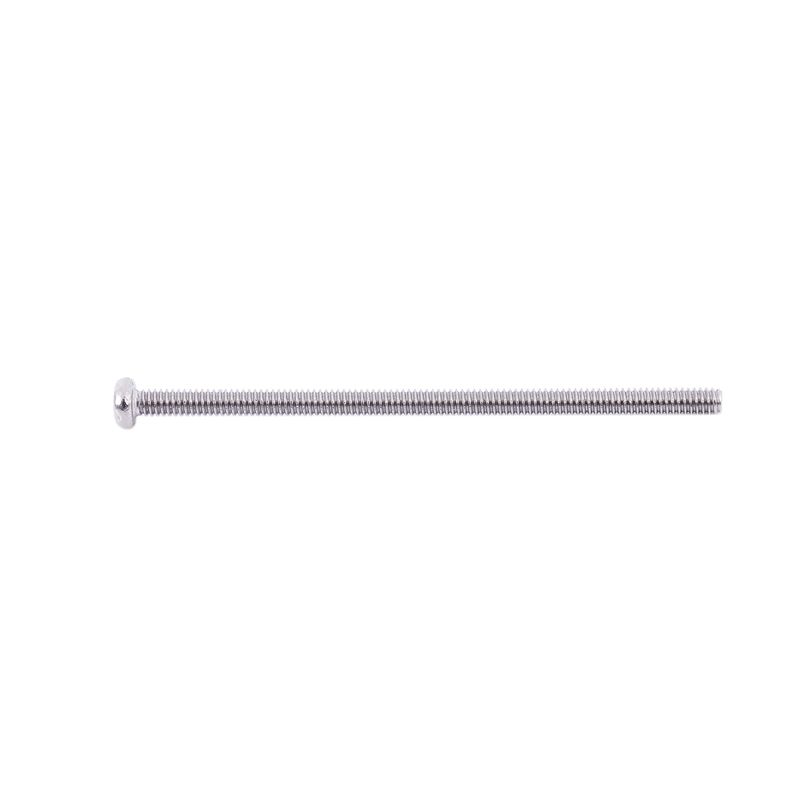 300 X Silver Tone M2 X 40Mm 304 Stainless Steel Round Head Screws Bolt-B61B