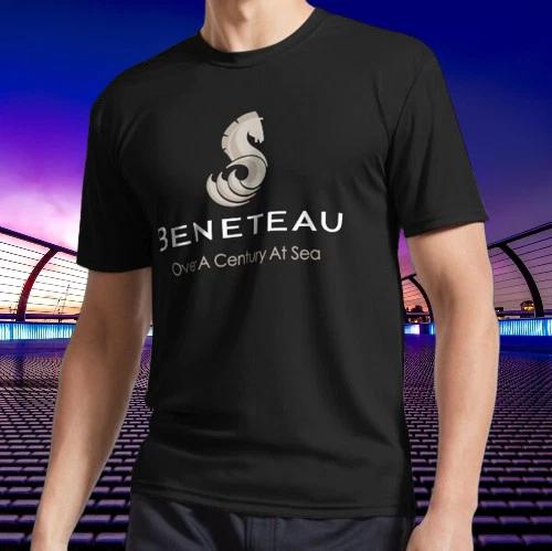 New Shirt Beneteau Sailboat Logo T-Shirt Funny American Usa Unisex Size S-5XL L