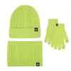 Knitted Hat, Scarf, and Gloves Set