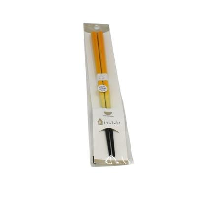 Aoba Dolce Dishwasher Safe Chopsticks Yellow 23cm Japanese Modern Simple Easy To Grip Chopsticks Made In Japan
