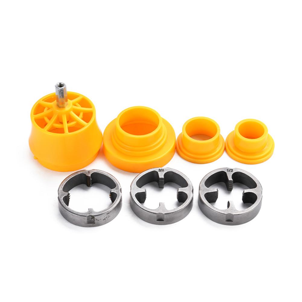 3pc Drill Bit Water Pipe Expansion Electric Drill To Water Pipe Threader Plastic High Sales Of Tool Accessories