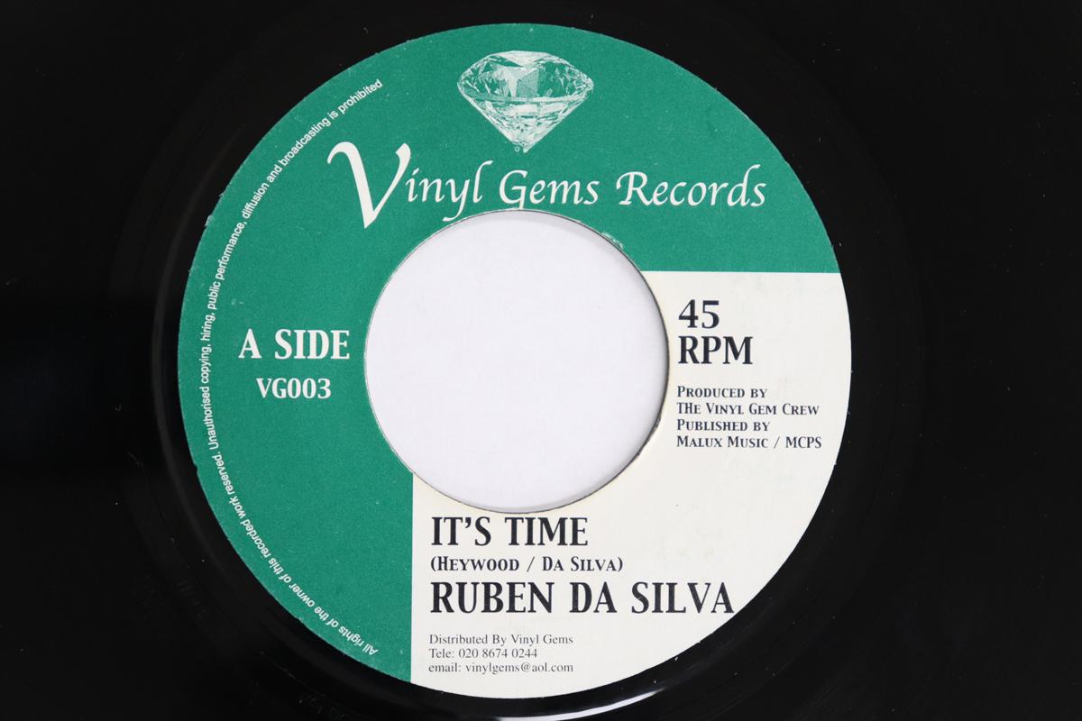 

7inch Record RUBEN DA SILVA / JAY THE TECHNICIAN - It s Time / Jay s Time VG003 VINYL GEMS RECO 2005 UK Reggae, Ska & Dub Used