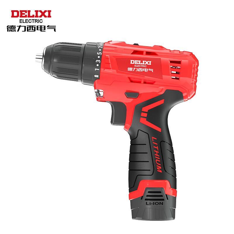 Delixi Electric 12V Cordless Lithium-ion Drill CN plug (adapter included)