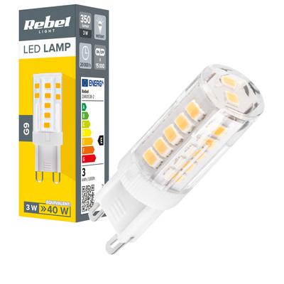 Led Bulb G9 Lamp 3.5W 350Lm 4000K Rebel