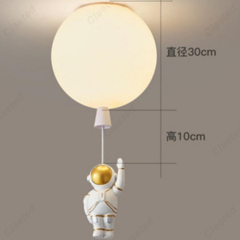 Creative Cartoon Decoration Astronaut LED Pendant Light Balloon Light Children's Bedroom Living Room Corridor Lighting Fixtures