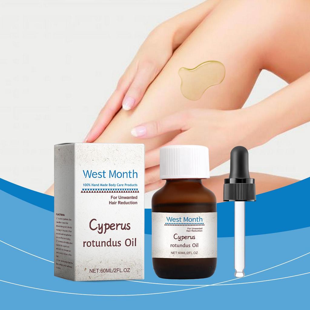 Cyperus Rotundus Hair Removal Oil Moisturizing Smooth Soft Painless Restrain