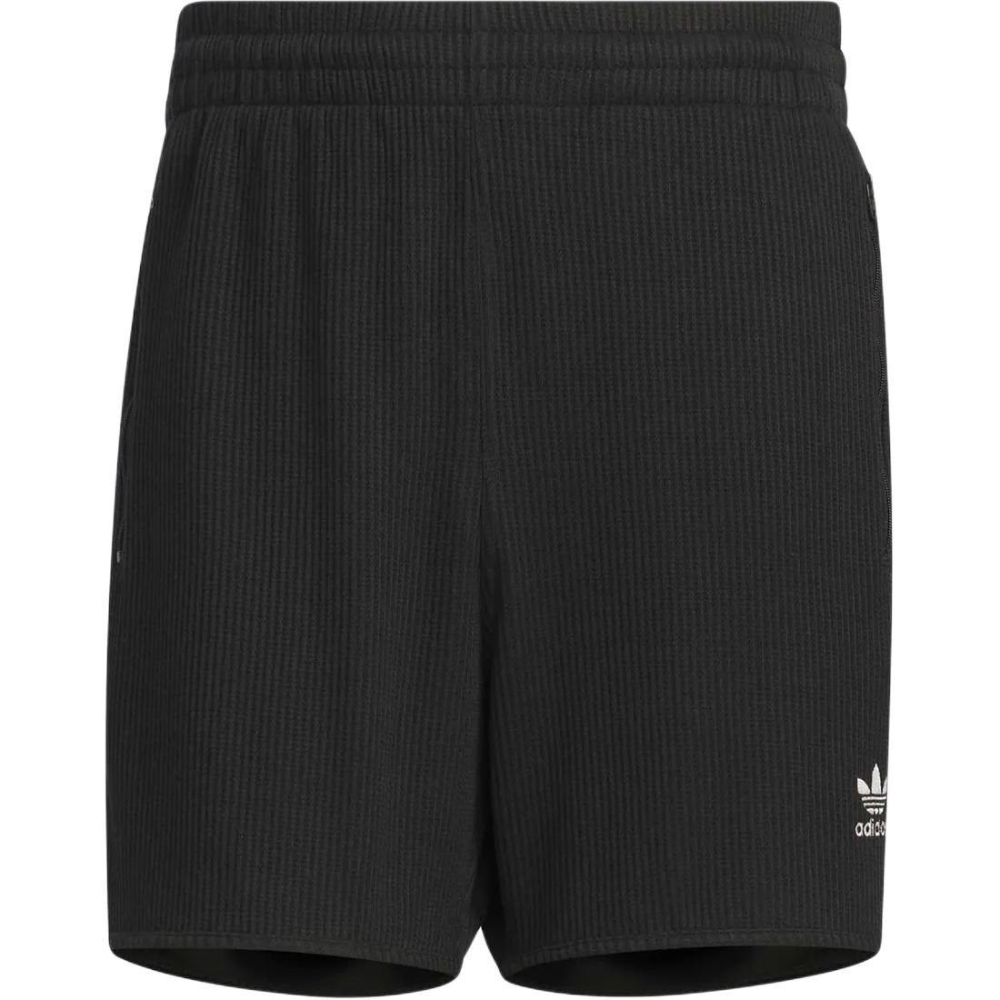 

Adidas Originals Striped Logo Casual Shorts Men Shorts Black JV9268 L