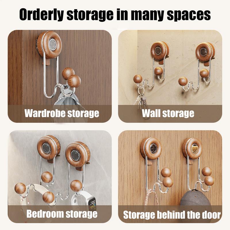 Suction Cup Wall Hooks Heavy Duty Bathroom Towel Hanger Organizer Multifunctional Wall Mount Suction Hooks for Hat Clothing Keys
