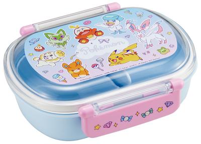 Lunch Fluffy Made In Dishwasher Microwave Pokemon Fancy Children's Box, Design, 1-Tier, 360ml, Japan, Safe, Safe, Design, Girls' QAF2BA-A
