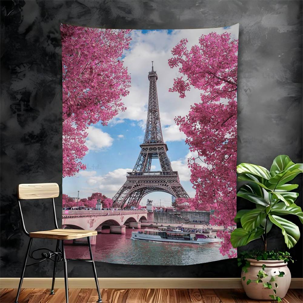 Eiffel Tower Hanging Bohemian Tapestry Cheap Hippie Wall Hanging Bohemian Wall Tapestries Mandala Wall Hanging Home Decor