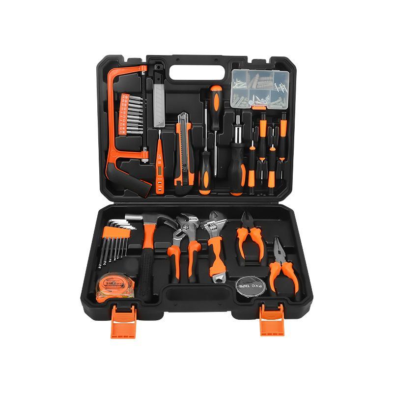 Portable Multifunctional Household Tool Set with Pliers & Screwdriver for Renovation & Car Repair