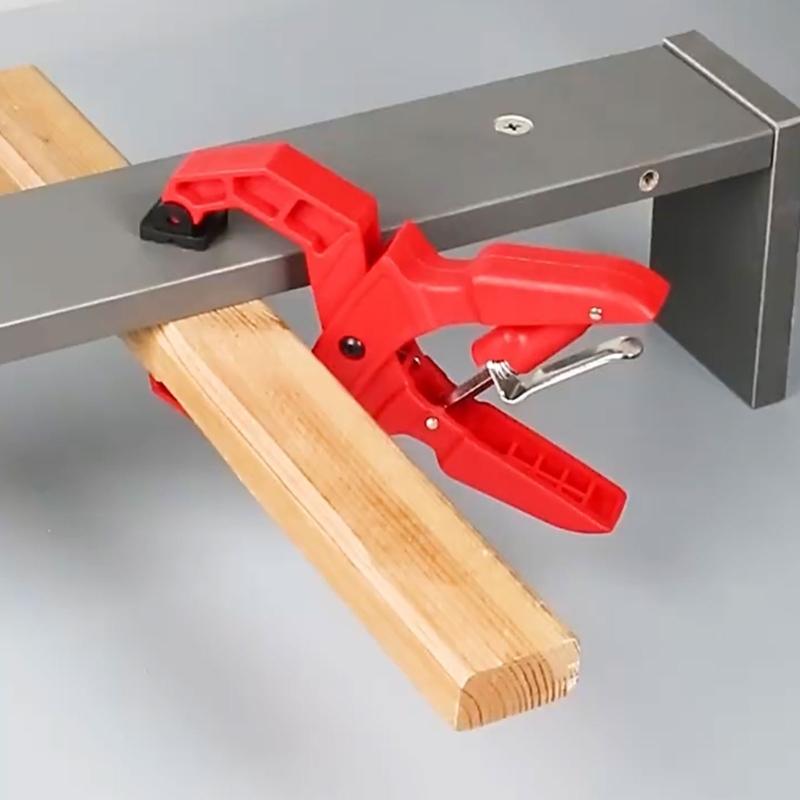 Light Weight Woodworking Clamp Quick Ratchet Carpenter Tool Photography Spring Clamps For Woodworking Fixation Enduring