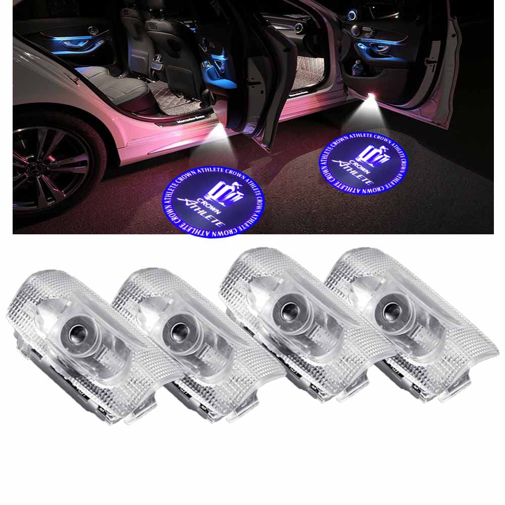 

Ltsplay 220 Серия Crown Подсветка двери автомобиля с LED-логотипом приветствия на двери, регулируемый комплект, совместимый с и 210 Серией Crown Athletes Tool,