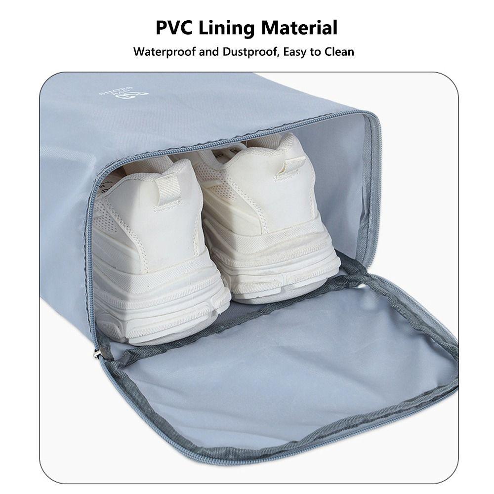 Waterproof Shoe Storage Bag Large Capacity Dustproof Organizer  for Travel Storage Solution