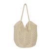 Hollow Knitted Bag Women's Large-capacity New Summer Shoulder Knitted Bag Seaside Vacation Beach Bag