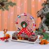 Rotating Luminous Ferris Wheel Music Box - Creative Christmas Home Decoration Gift