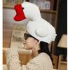 [DOKiDOKi] Swan Stork Children Cute Moe Cosplay Transformation Hat Mask Head Headgear Stuffed Animal Kigurumi Skit Halloween Duck Bird Swan Lake