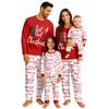 Seturi asortate pentru familie Pijamale, ținute de lounge, Set cu mâneci lungi+pantaloni asortate pentru familie