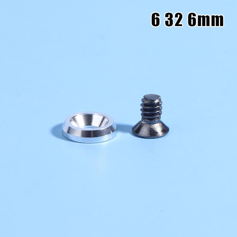 1Pc M3 6#32 6Mm 8Mm Screw +1 Washers Computer Pc Case Beautification Screws For Motherboard Power Supply Graphics Card