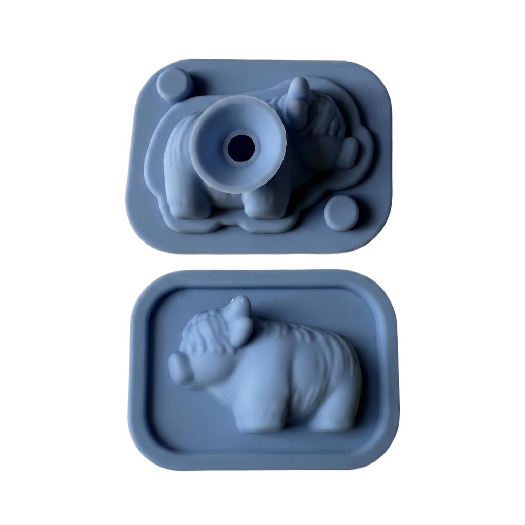 Silicone Animal Shaped Ice Cube Mold Flexible Non-Stick Tray for Creative Ice Cubes and Frozen Treats Durable Food Grade Material