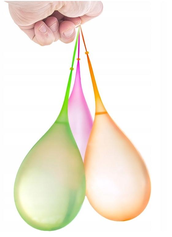 Balony Na Wodę 111Szt Zestaw Szybkiego Napełniania Do Węża Wielokolorowe