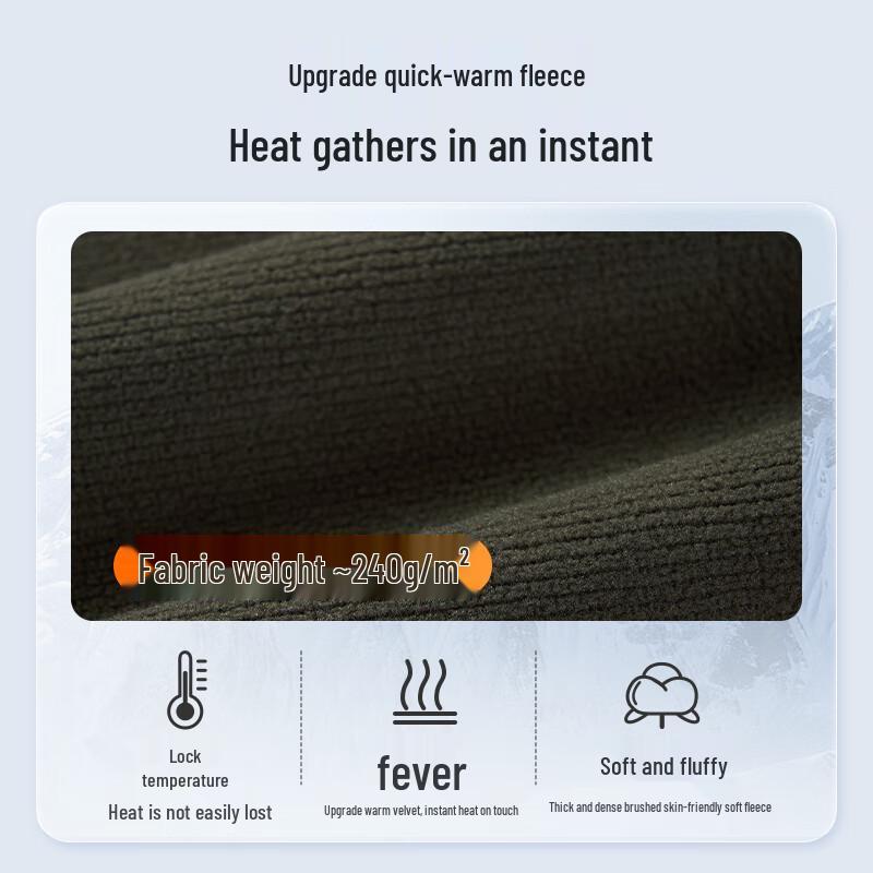 Jingdong Jingzao Men's Outdoor Thermal Cargo Pants