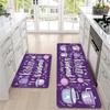 1Pcs Anti Fatigue Kitchen Rugs, OneHouse Coffee Print Waterproof Non-Slip Thick Cushioned Kitchen Mat Heavy Duty Comfort Standing Mat for Kitchen