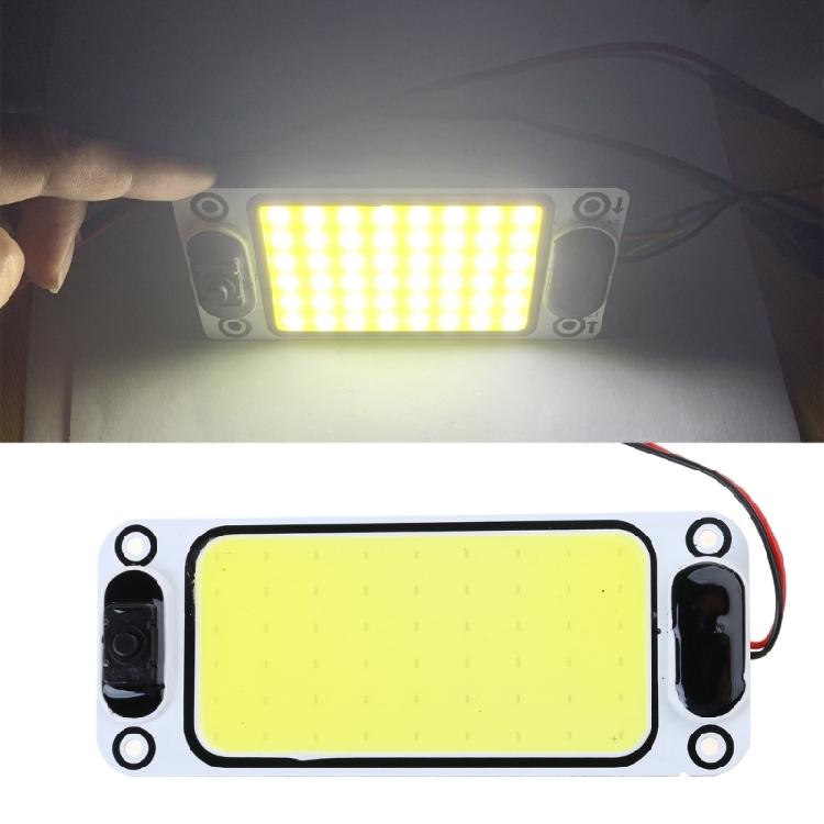 COB LED Light Panel Board Universal for Car SUV Auto Interior Dome Reading Lamp