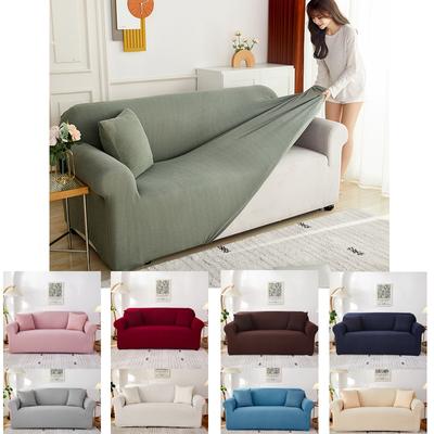Jacquard Sofa Slipcover Elastic Adjustable Sofa Covers for Living Room Funda Sofa Chair Couch Cover Home 1/2/3/4-seater