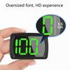 Car HUD Headup Display KM GPS Digital Speedometer with 2.8Inch LED Screen for Car Truck SUV (USB Powered)