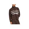 Adidas Originals Monogram Track Top Casual Comfortable Soft Versatile Jacket Men Jackets Dark-Brown JP4419