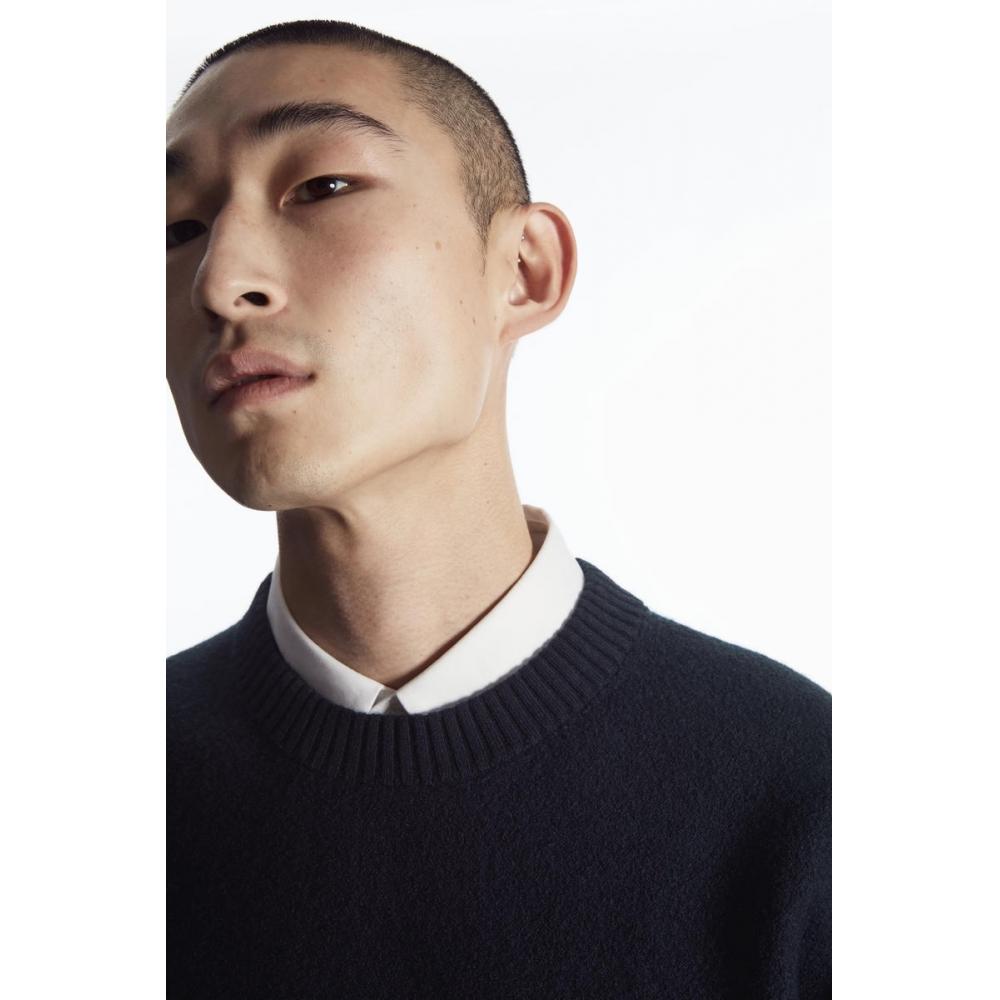 Cos Japan Boiled Wool Seamless Sweater