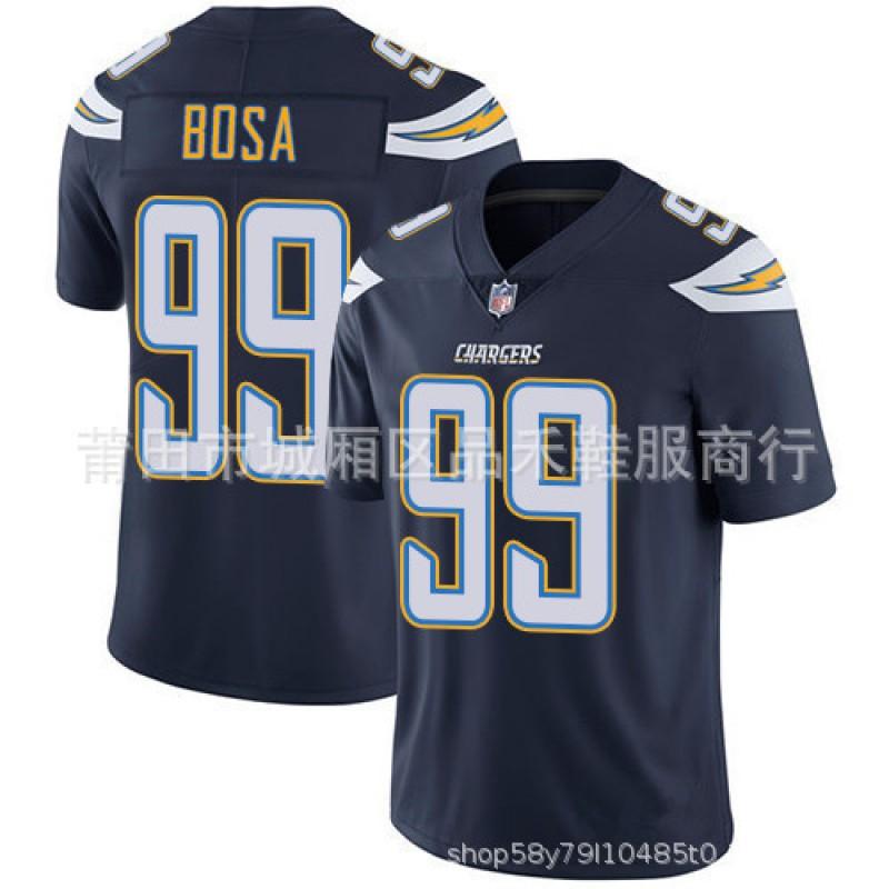 Los Angeles Chargers NFL Football Jersey Men Women Cotton Sports Tee Short Sleeve Team Apparel