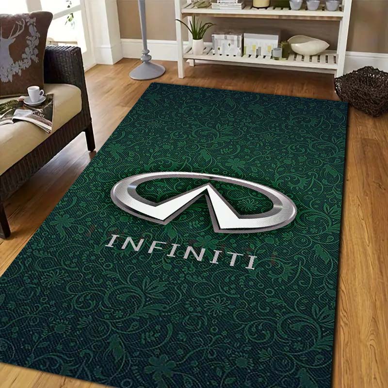 

Car Logo Printed Floor Carpet Ultra Soft Non Slip Rug for Bedroom Living Room Home Decor Waterproof Easy Clean Indoor Floor Mat 40x60cm