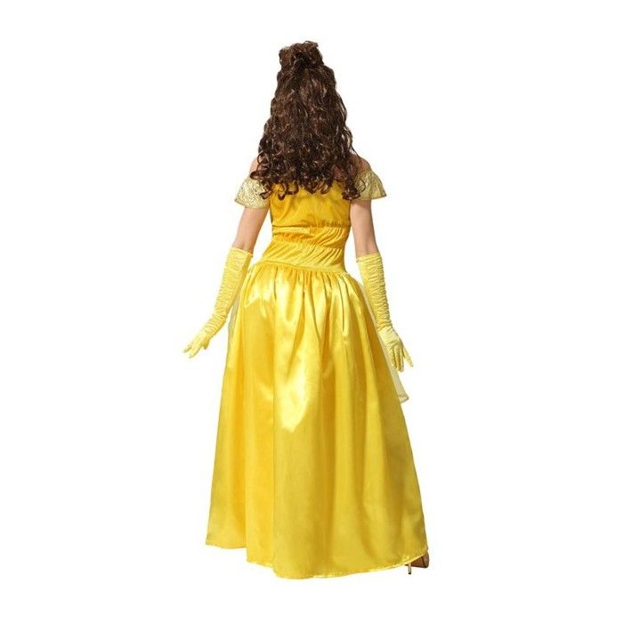 Déguisement Femme Belle Princesse Jaune
