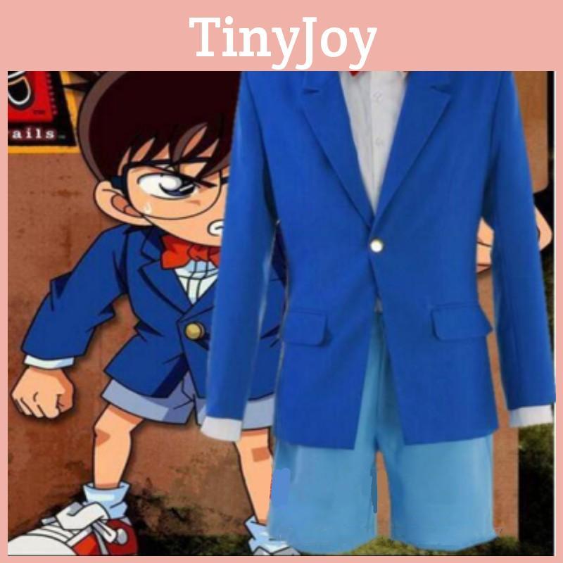 Lawlay Anime Detective Conan Cosplay Costume For Halloween And Comic Con