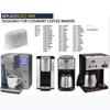 Cuisinart Coconut Shell Activated Charcoal Coffee Maker Water Filter