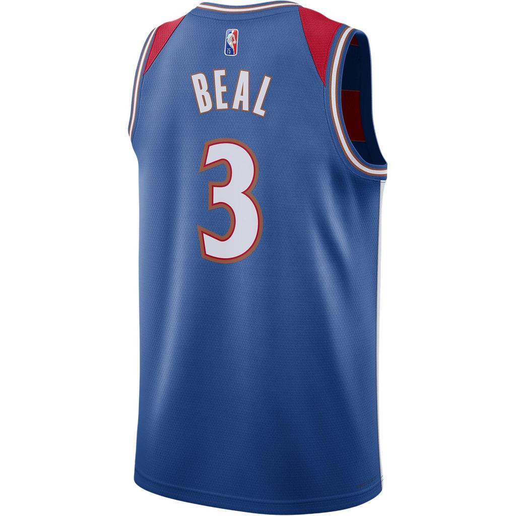 Nike Washington Wizzards Bradley Beal City Edition Jersey Blue Men Streetwear DB4048-477