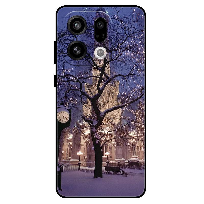 For OPPO Find X9Pro X9 X8 X7 Ultra FindX8s X7 X8 Pro X8s + Plus Christmas Phone Case Shockproof Soft TPU Silicone Protect Cover
