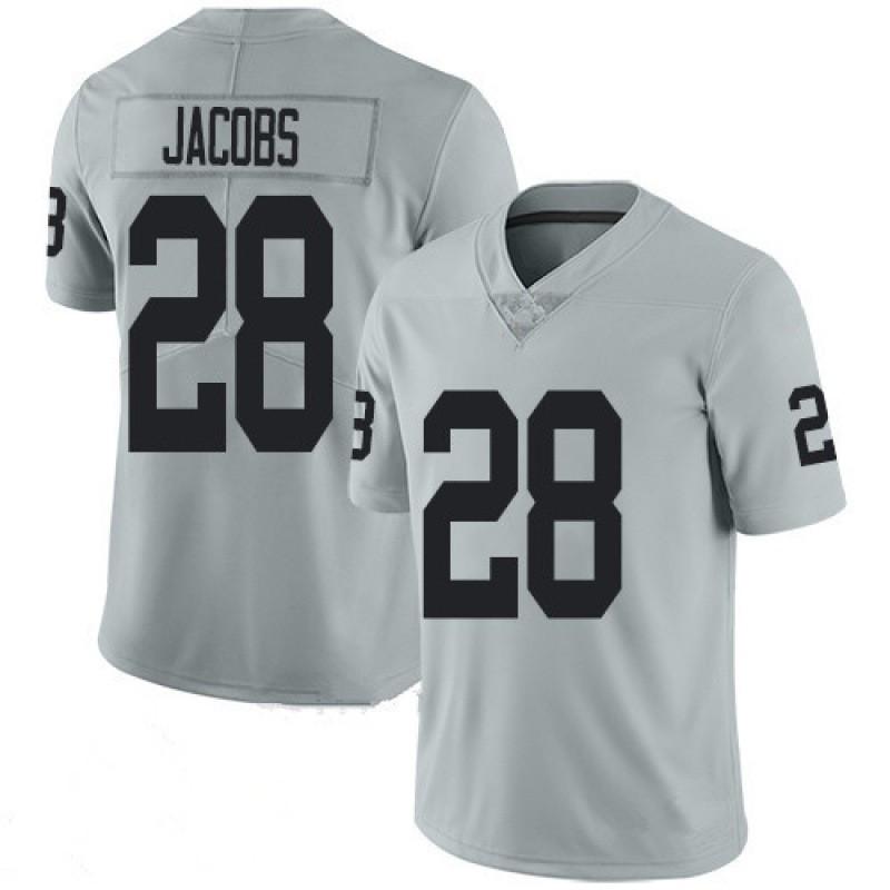 Raiders Embroidered Football Jersey 4 CARR 34 JACKSON 98 Mens Sports Game Training Shirt