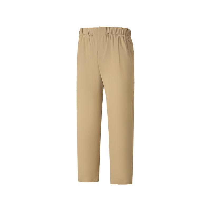 Skechers Woven Quick-Dry Soft Mid-Waist Elastic Sports Casual Pants Men bottoms P226M194-00EG S