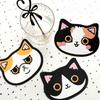 10 Pcs/Set Silicone Mat Cup Bar Home Cartoon Animal Coaster,for Hot Drink Coffee Milk Tea Mug Cup A