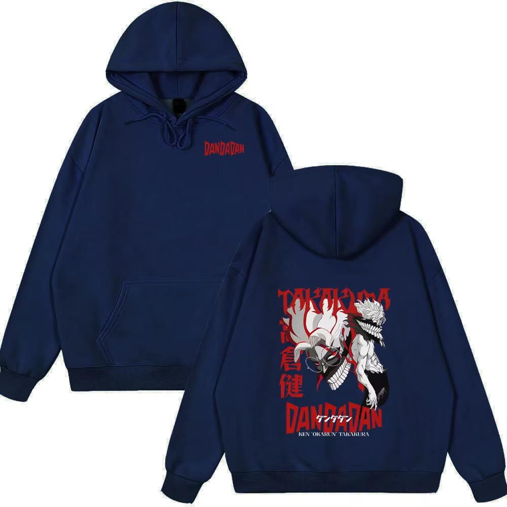 Dandadan Printed Hoodies Orihime Inoue Harajuku Streetwear Unisex Clothing Loose Casual Sweatshirt Oversized Unisex Breathable